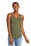 District Women's Perfect Tri Relaxed Tank | Military Green Frost