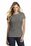 District  Women's Fitted Perfect Tri  Tee | Grey Frost