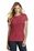 District  Women's Fitted Perfect Tri  Tee | Red Frost