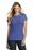 District  Women's Fitted Perfect Tri  Tee | Royal Frost