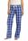 District - Juniors Flannel Plaid Pant | Deep Royal