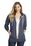 District  Women's Perfect Tri  French Terry Full-Zip Hoodie | New Navy