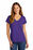 District Women's The Concert Tee V-Neck | Purple