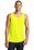 District Young Mens The Concert Tank | Neon Yellow