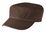 District - Distressed Military Hat | Chocolate Brown