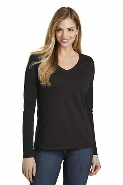 District  Women's Very Important Tee  Long Sleeve V-Neck