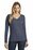 District  Women's Very Important Tee  Long Sleeve V-Neck | Heathered Navy