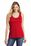 District  Women's V.I.T.  Gathered Back Tank | Classic Red