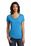 District  Women's Very Important Tee  V-Neck | Heathered Bright Turquoise
