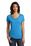 District  Women's Very Important Tee  V-Neck | Heathered Bright Turquoise