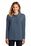 District  Women's Featherweight French Terry  Hoodie | Washed Indigo