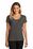 District  Women's Flex Scoop Neck Tee | Heathered Charcoal