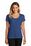 District  Women's Flex Scoop Neck Tee | Heathered Deep Royal