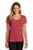 District  Women's Flex Scoop Neck Tee | Heathered Red