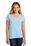 District Women's Re-Tee V-Neck | Crystal Blue