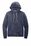 District Re-FleeceFull-Zip Hoodie | Heathered Navy