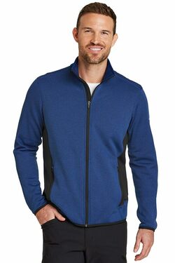 Eddie Bauer Full-Zip Heather Stretch Fleece Jacket