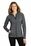 Eddie Bauer Ladies Full-Zip Heather Stretch Fleece Jacket | Dark Charcoal Heather