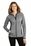Eddie Bauer Ladies Full-Zip Heather Stretch Fleece Jacket | Grey Heather