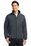 Port Authority Enhanced Value Fleece Full-Zip Jacket | Battleship Grey/ Black