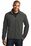 Port Authority Heather Microfleece Full -Zip Jacket | Black Charcoal Heather