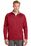 Sport-Tek Sport-Wick Fleece 1/4-Zip Pullover | Deep Red/ Silver