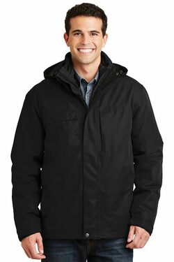 Port Authority Herringbone 3-in-1 Parka