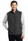 Port Authority Core Soft Shell Vest | Black Charcoal Heather