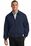 Port Authority Casual Microfiber Jacket | Bright Navy/ Pewter