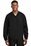 Sport-Tek V-Neck Raglan Wind Shirt | Black