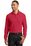 Port Authority Long Sleeve Core Classic Pique Polo | Rich Red