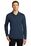 Port Authority  Dry Zone  UV Micro-Mesh Long Sleeve Polo | River Blue Navy