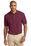 Port Authority Pique Knit Polo | Burgundy