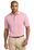 Port Authority Pique Knit Polo | Light Pink