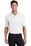 Port Authority Pique Knit Polo with Pocket | White