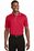Sport-Tek Dri-Mesh Polo with Tipped Collar and Piping | Red/ White