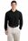Port Authority Long Sleeve Silk Touch Polo with Pocket | Black