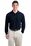 Port Authority Long Sleeve Silk Touch Polo with Pocket | Navy