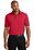 Port Authority Dry Zone Colorblock Ottoman Polo | Engine Red/ Black