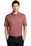 Port Authority  Heathered Silk Touch  Performance Polo | Garnet Heather