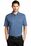 Port Authority  Heathered Silk Touch  Performance Polo | Moonlight Blue Heather