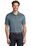 Port Authority  Stretch Heather Polo | Regatta Blue/ Gusty Grey