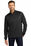 Port Authority Vertical Texture 1/4-Zip Pullover | Black/ Iron Grey