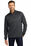 Port Authority Vertical Texture 1/4-Zip Pullover | Iron Grey/ Black