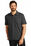 Port Authority C-FREE Cotton Blend Pique Pocket Polo | Charcoal Heather