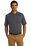 Port & Company 5.5-Ounce Jersey Knit Pocket Polo | Charcoal