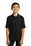 Port & Company Youth 5.5-Ounce Jersey Knit Polo | Jet Black