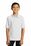 Port & Company Youth 5.5-Ounce Jersey Knit Polo | White