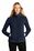 Port Authority  Ladies Ultra Warm Brushed Fleece Jacket | Insignia Blue/ River Blue Navy