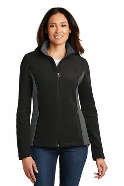 Port Authority Ladies Colorblock Value Fleece Jacket